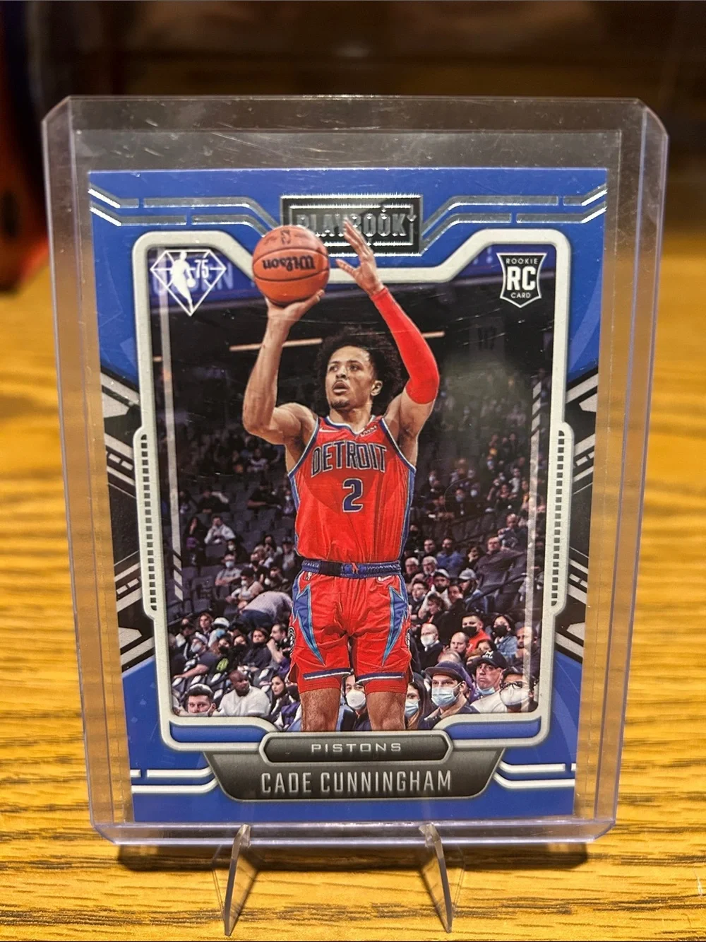 Cade Cunningham Detroit Pistons Rookie Card - NBA 75th anniversary